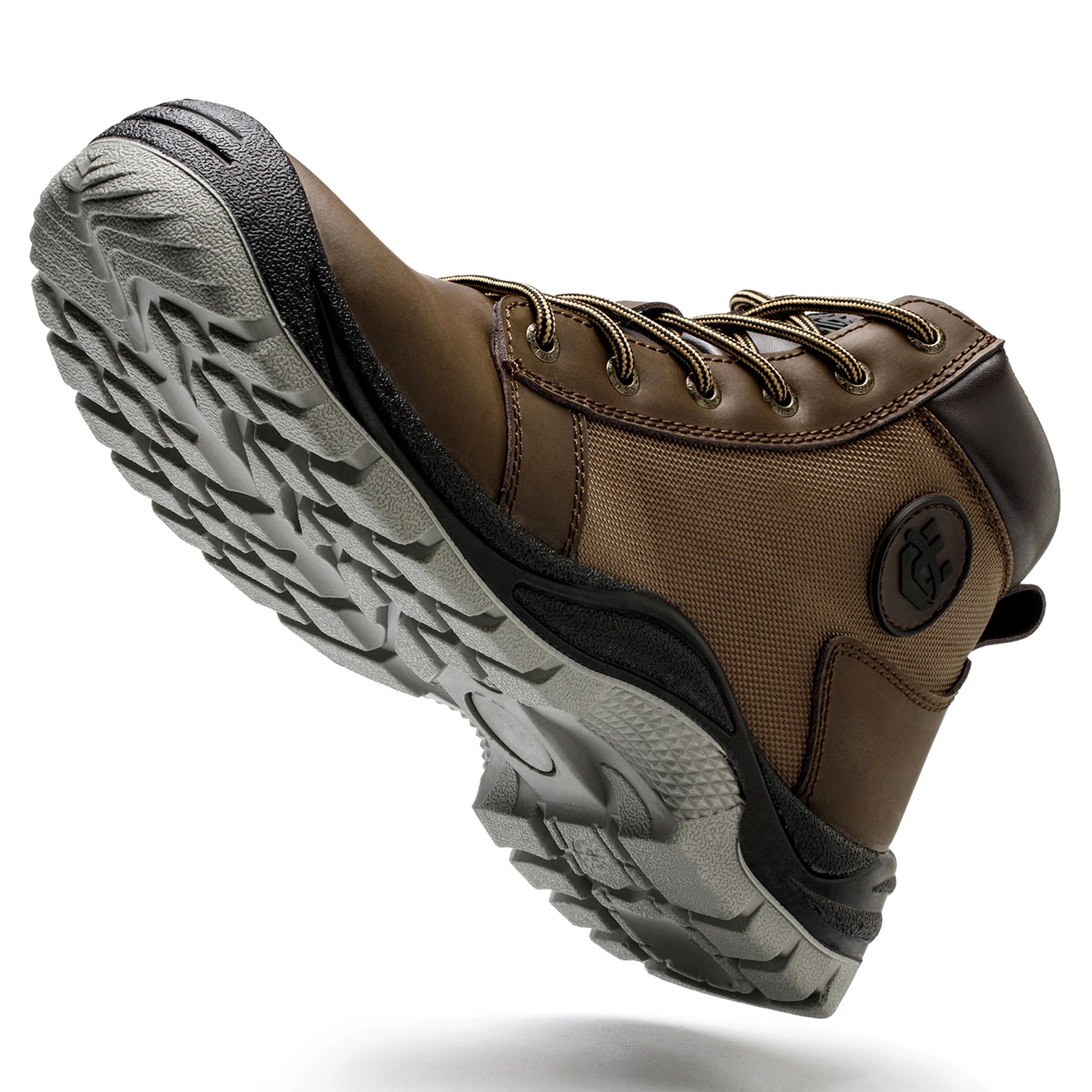 genuine leather safety shoes steel toe construction men botas de seguridad industrial  working boots