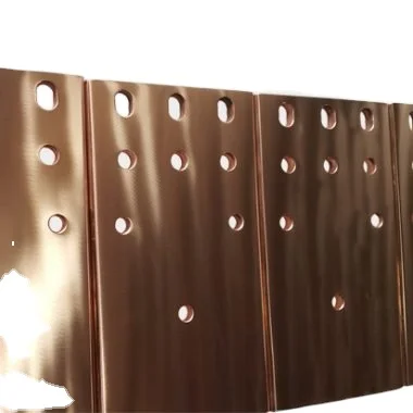 High Quality Copper Welding Rod Costal Fabricated Busbars Excellent Thermal Conductivity High Melting Point