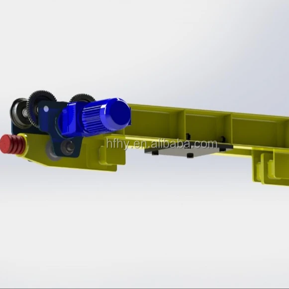 China manufacturer of electric overhead traveling End carriage for underhung underslung crane 5ton 3t 2t 1ton