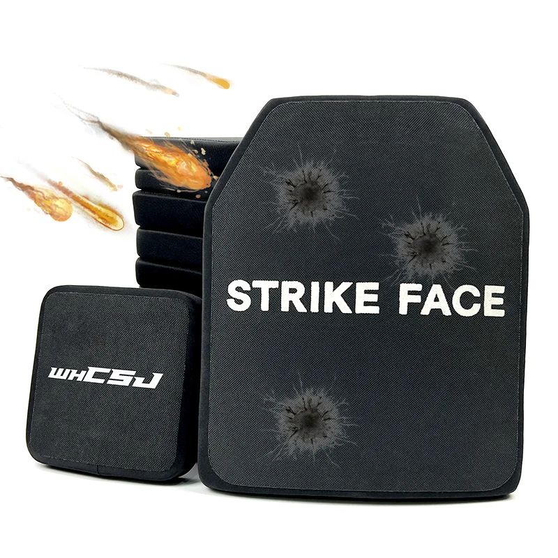 Personal Protective Defense Equipment Armored Panel for Tactical Vest Tactical Protection Insert Plate made of Ceramic & PE