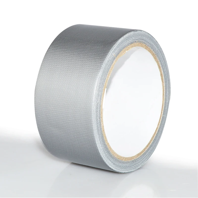 Construction Machine Paper Logo 10cm Tarp Hvac Board Seal Mastic Repair Polyethylene Vinyl Jumbo Roll Duct Tape