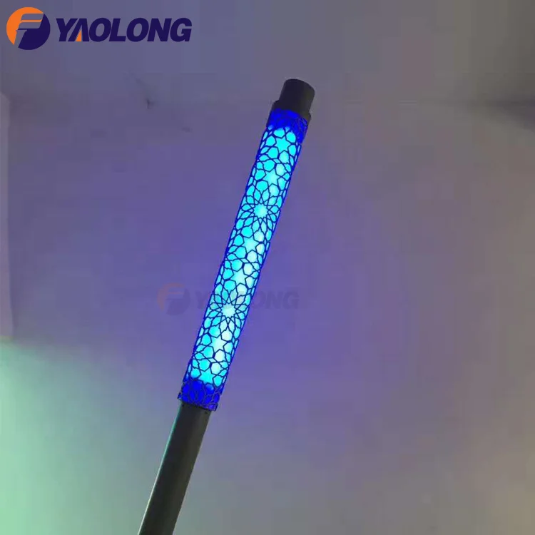Stainless Steel 2M High Modern Led Outdoor Bollard Lighting Pole Light