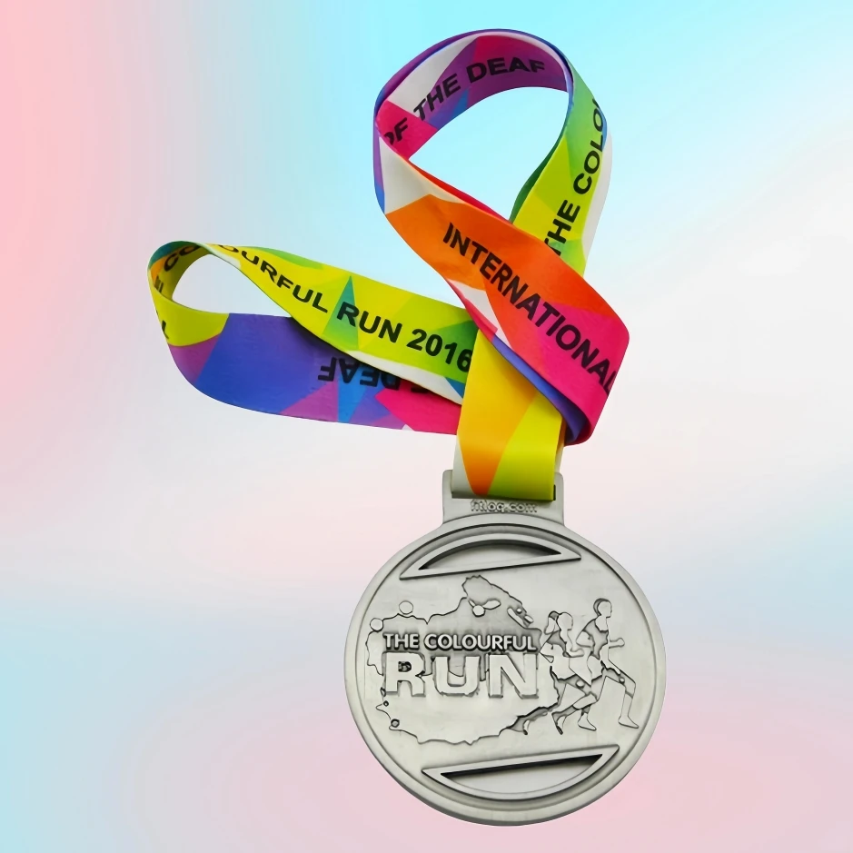 Manufacturer Medal Wholesale Cheap Design Your Own Blank Alloy Zinc 3D Gold Award Marathon Running Custom Metal Sport Medal