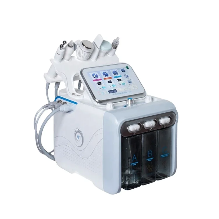 6 In 1 Hydra Water Dermabrasion Rf Bio-lifting Spa Facial Machine/hydro Microdermabrasion Machine