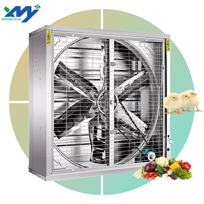 36 Inch Poultry Ventilation Fan/heavy Hammer Exhaust Fan For Poultry Farm Or Greenhouse/livestock