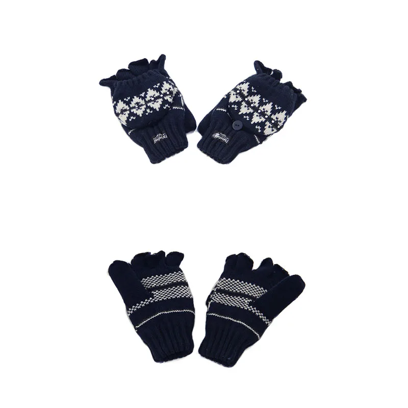 Children Winter gloves popular keep warmer Acrylic knit Mittens gloves
