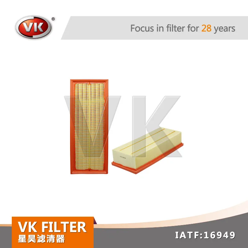 VK FILTER Automobile Engine Parts Air Filter For V W OE 1k0129620D 3C0129620A 1K0129620F 1k0129620d 1K0129620L