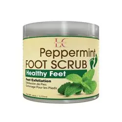 Private Label Natural Organic Spa Athletes Feet Treatment Softening Exfoliating Peppermint Foot Scrub For Cracked Feet