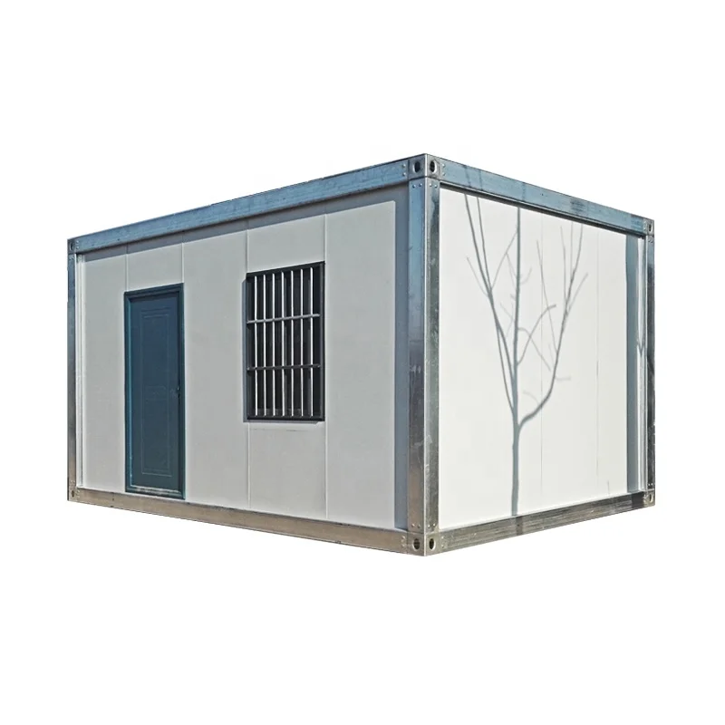 Standard 20-foot easily assembled cheap and durable bolts container house using for residential and office and tourist hotel etc