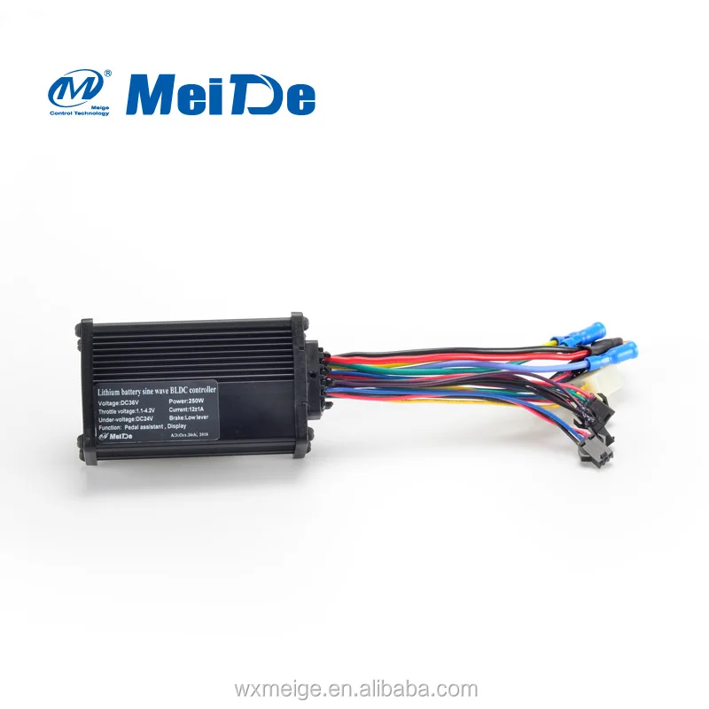 BLDC 24v36v48v 250w/350w motor controller  for electric tricycle and bicycle