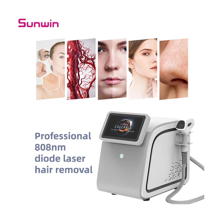 Profesional 50 Million Shots 808nm/755+808+1064nm Diode Laser Hair Removal Semiconductor Laser for Beauty Salon Center