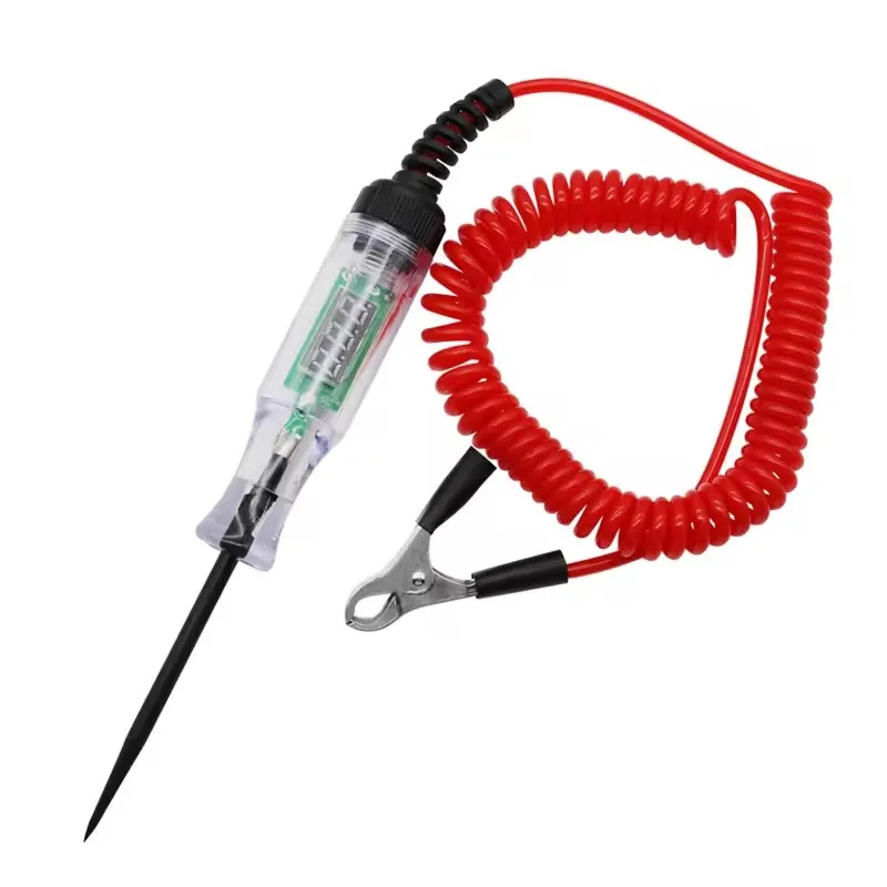 Car Truck Voltage Circuit Tester Auto Tools Car Diagnostic Probe Test Pen Light Bulb Electric Measuring Pen Tools