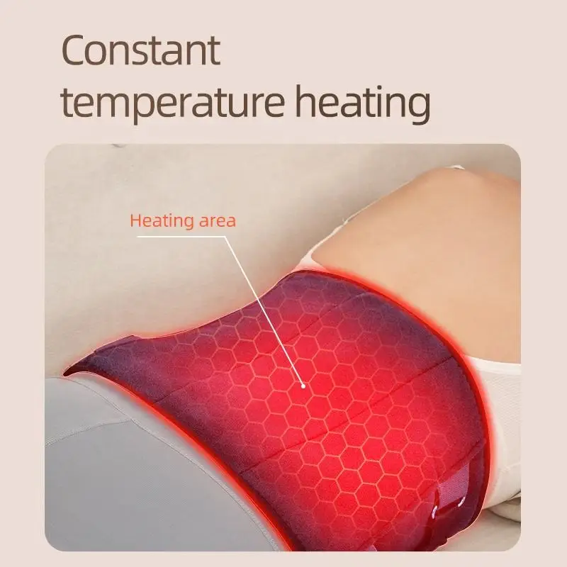 Rechargeable Weight Loss Belt Best Electronic Waist Abdominal Fat Burning Massager Heated Warm Massage Belt