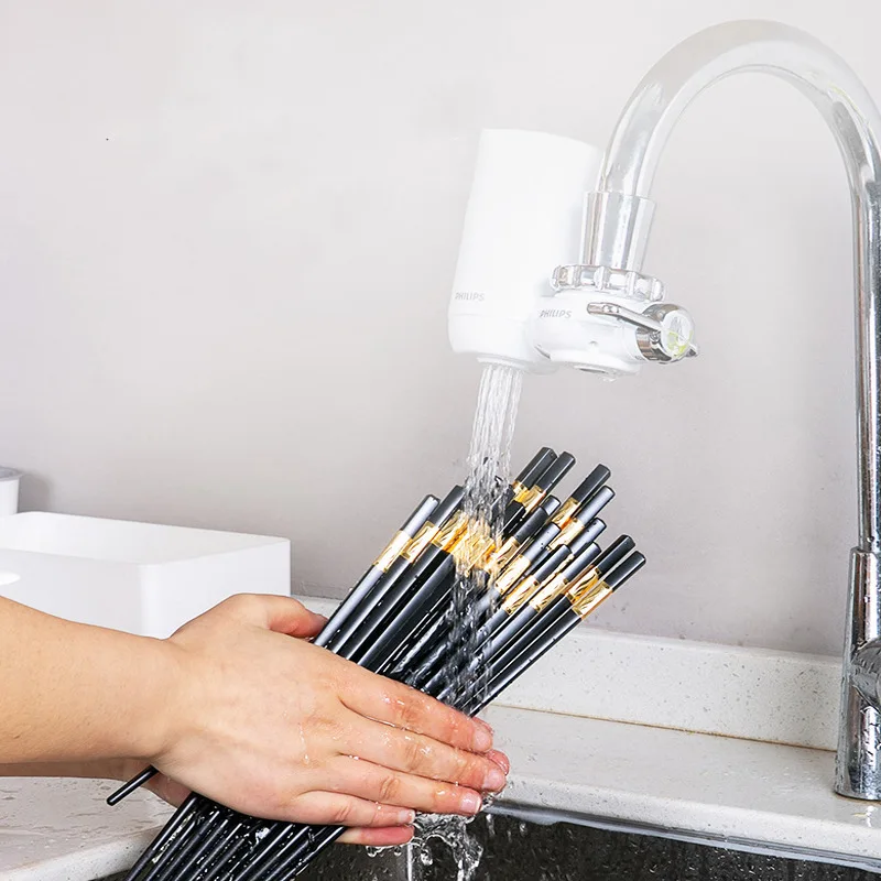 Durable Matte Black Fiberglass Chopstick Wedding Favors palillos chinos Mildew Proof Alloy Chopsticks