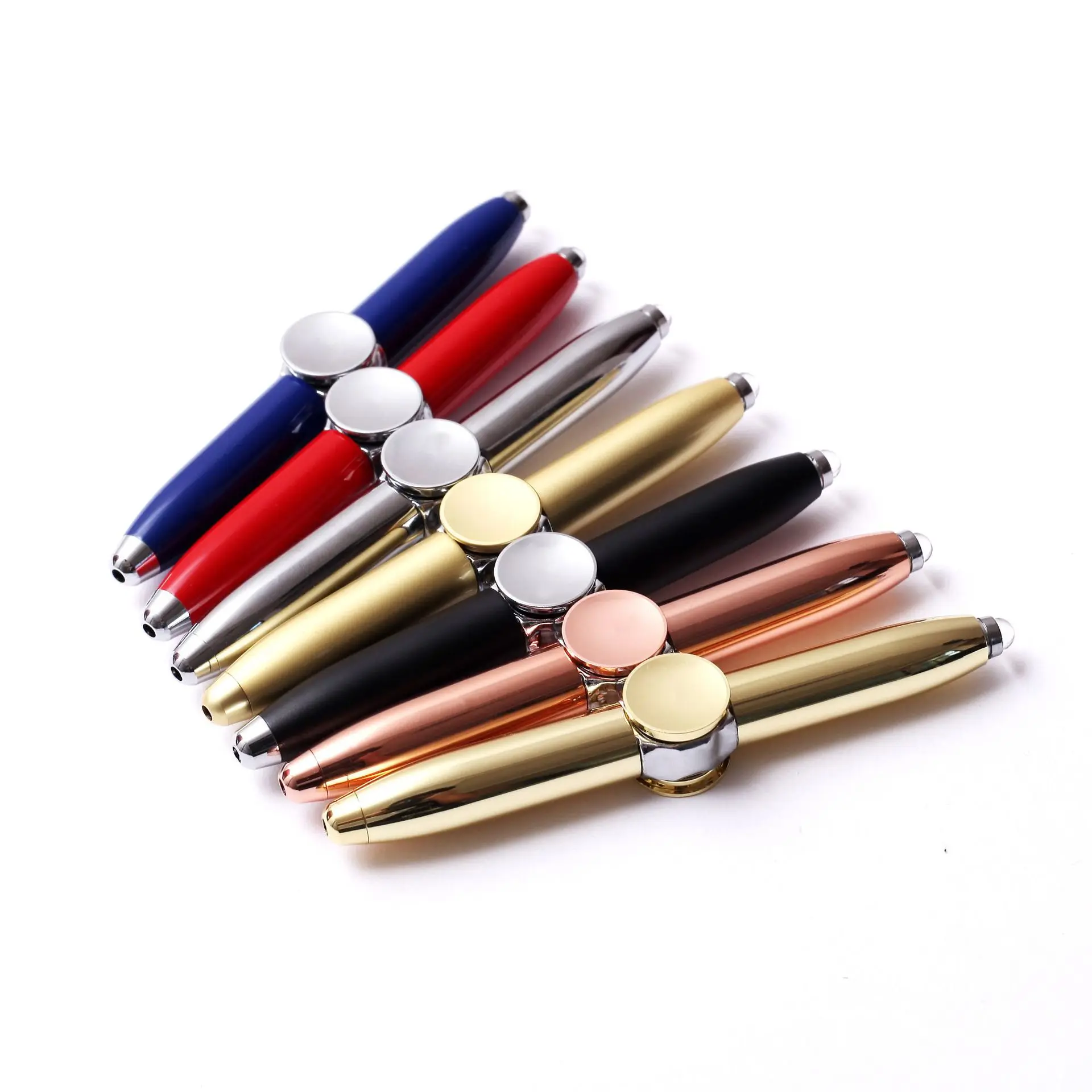 promotional 3 In 1 Multifunctional Ballpoint cute funny  Stylus Pen Hand Fidget Spinner Pen