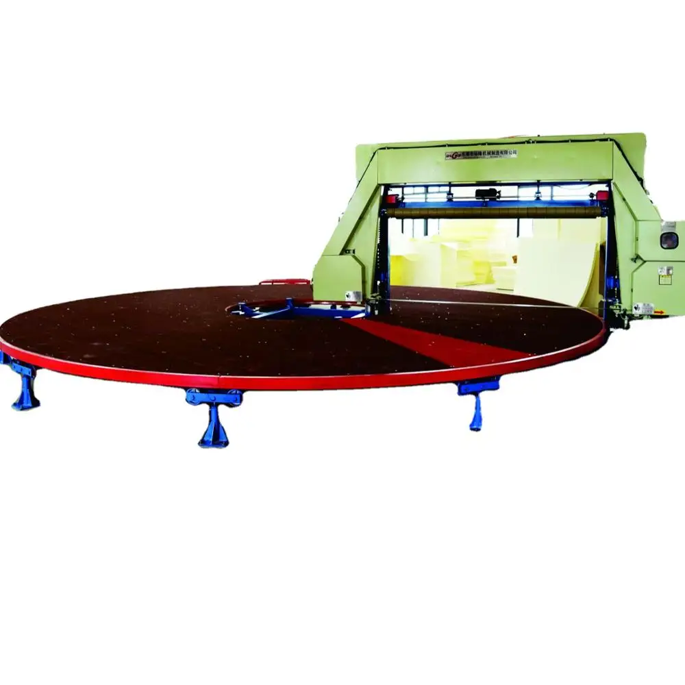 
7m Round Turning Table Foam Cutting Machine 