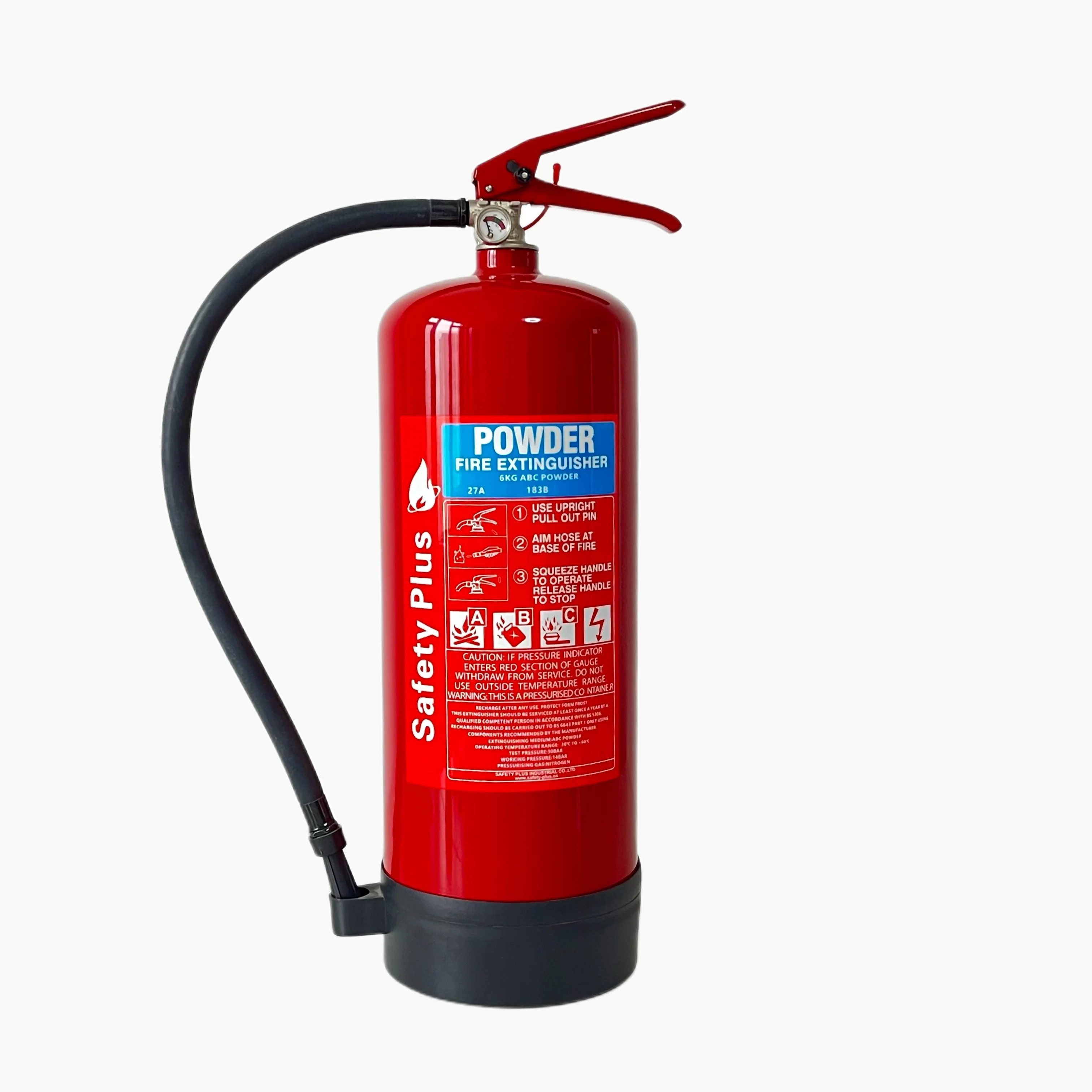 High quality 4kg 40% ABC Dry chemical powder portable fire extinguisher with CE certification for whole sale in Africa