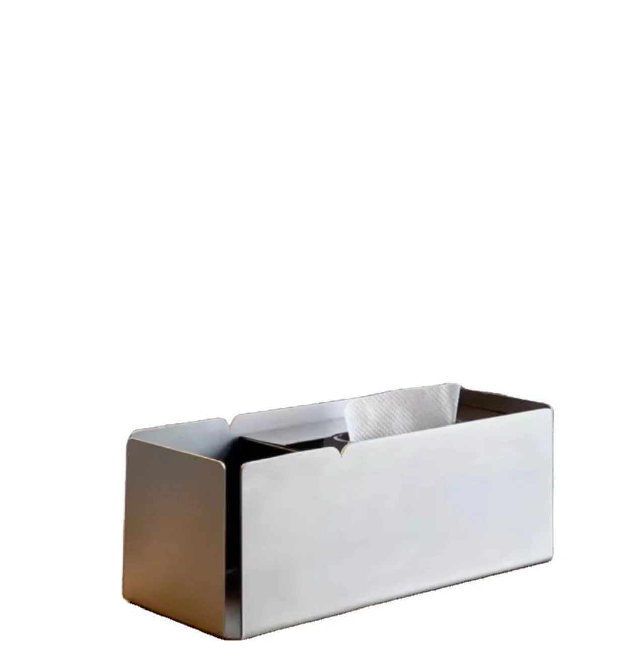 Stainless steel master tissue box
