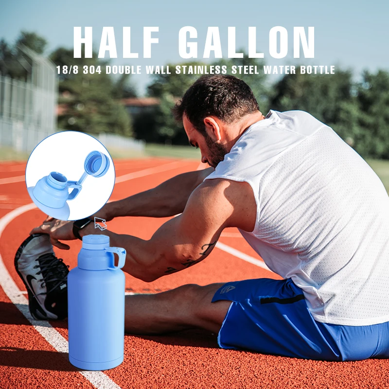 Wholesale stainless water bottles bpa free gallon water bottle manufacturer  thermo water bottle with cover