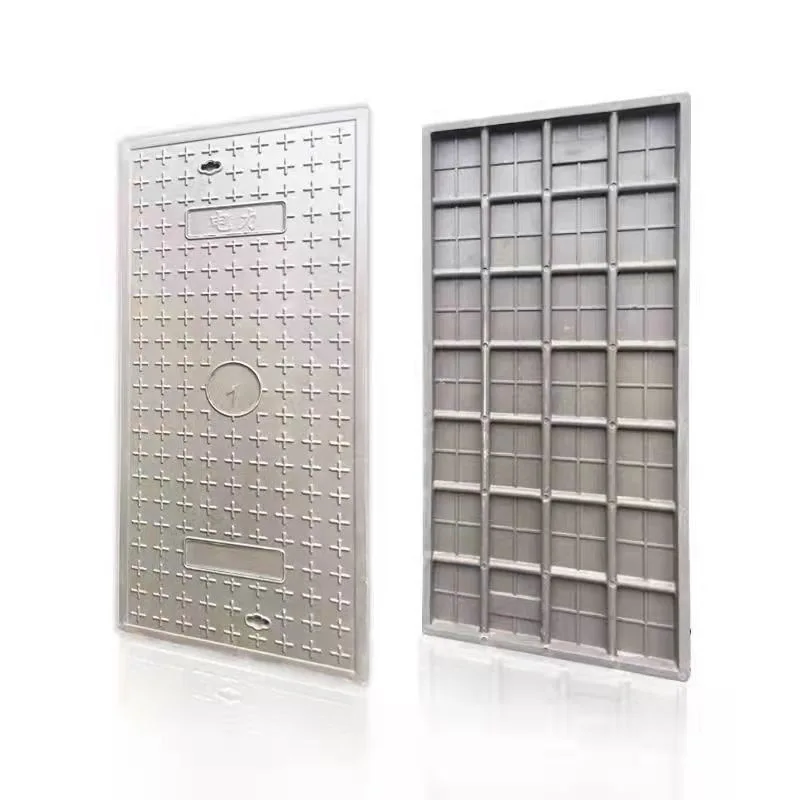 Fiberglass manhole cover composite resin sealing electrical manhole covers