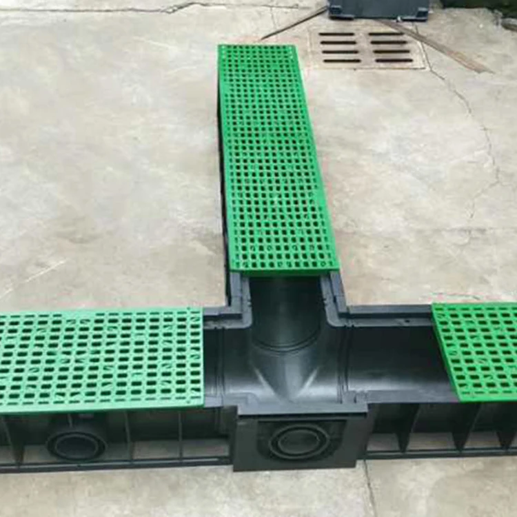 Unique Design U Type Drain Polymer Concrete PE Plastic Drainage Channel