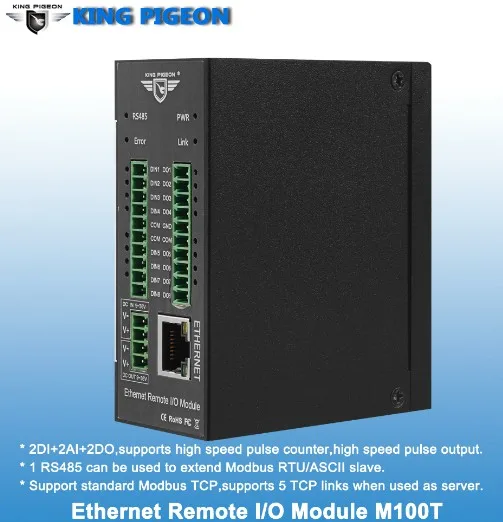 Remote Ethernet Digital Input I/O Module M100T