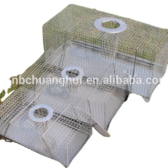 Top Hole Rat Mouse Cage Trap Disposable Square Pest Control Funnel Trap with Glue Designed Small Animals Capturing Mice Moles