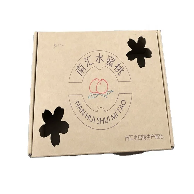 
corrugated flute paper box for fruits and vegetables 