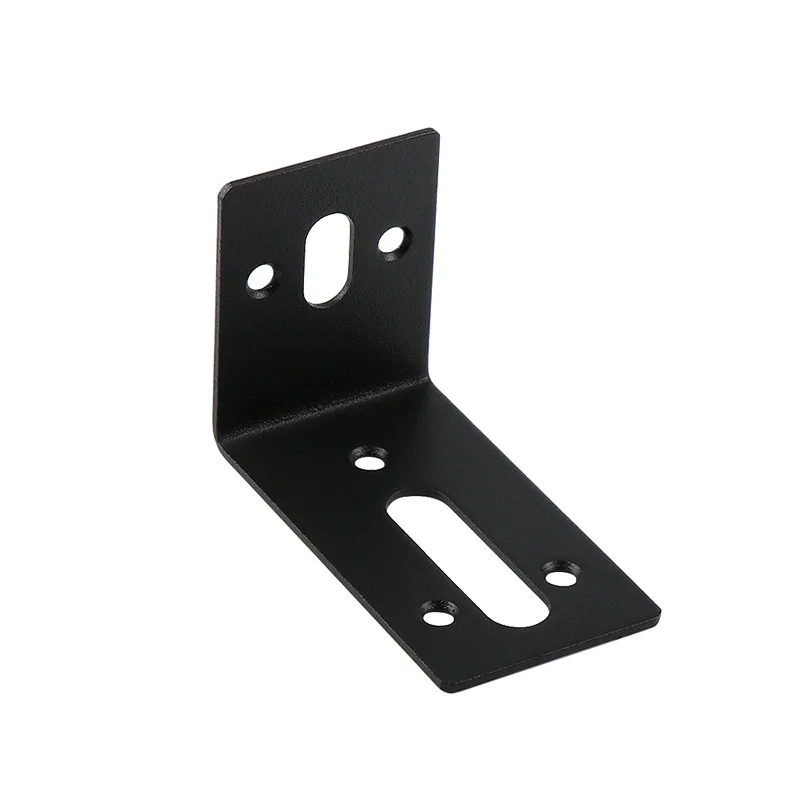 High Quality Stainless Steel Black L Shape Corner Angle Iron Corner Bracket