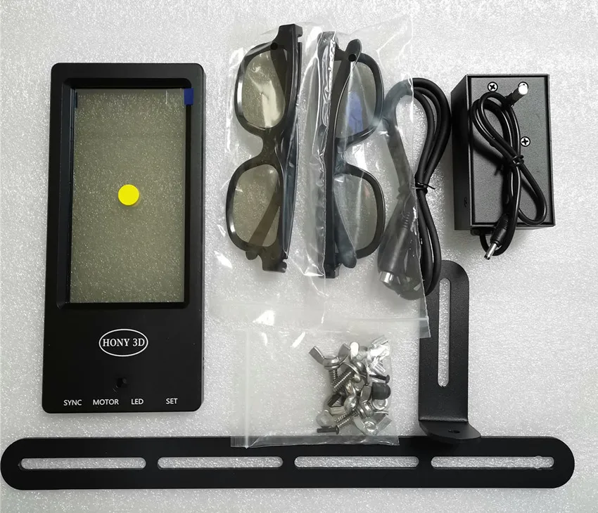 3D Mini System Polarization Modulator Compatible With DLP Projector