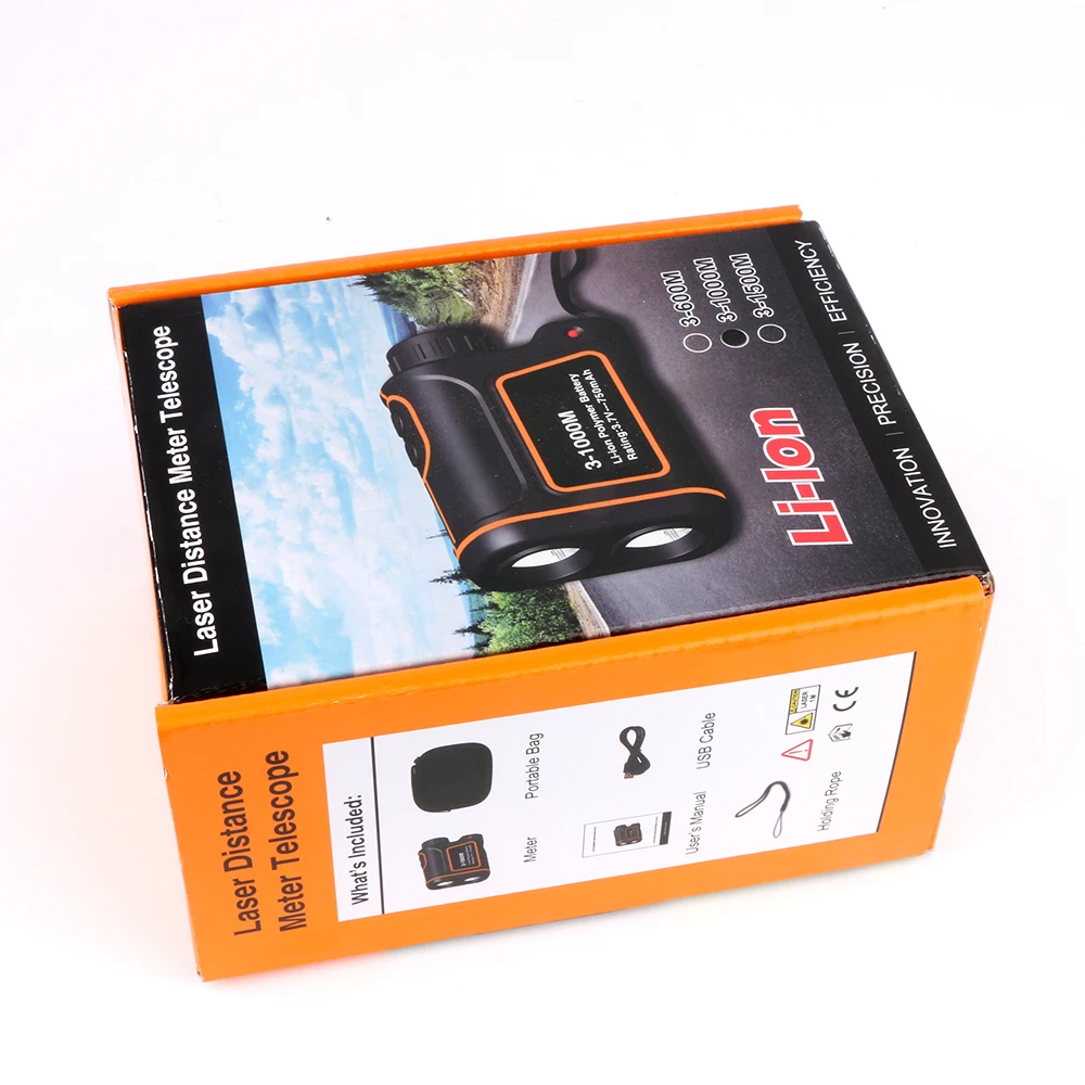 SNDWAY Golf Laser Rangefinder Tape Distance Meter Hunting Monocular Telescope Trena Laser Range Finder Measure 600M SW-600S