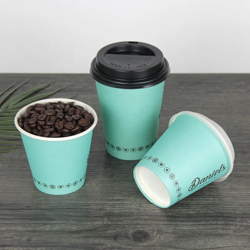16oz Paper Tea Cups With Custom Printed Paper Cups Use High Speed Paper Cup Machine