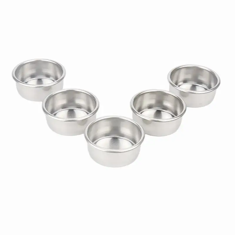 Customized popular Stainless Steel Coffee Powder Bowl Filter Basket Espresso Coffee Machine Accessories powder bowl