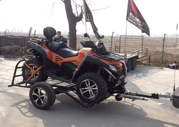 Economic Hot Dipped Galvanized 12x5ft ATV Trailer