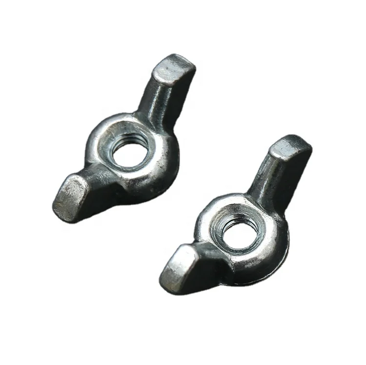 
Hot Sale Stainless Steel Fastener Din315 Wing Nut Butterfly Nuts 