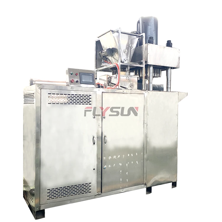New Design Smokeless Cube Hookah Charcoal Making Equipment Wood Chips Charcoal Making Machine