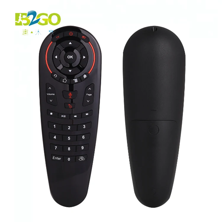 Factory Wholesale G30 G30S IR With Gyroscope Gyro Air Mouse 33Keys Google Voice Control IR Learning Remote Control