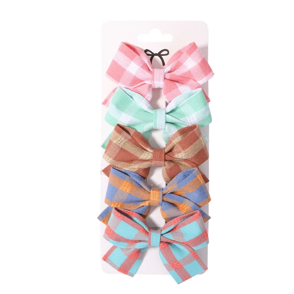 IFOND  Baby Girl Hair Bow Clips Accessories Boutiques Hair Barrettes Bows for Children