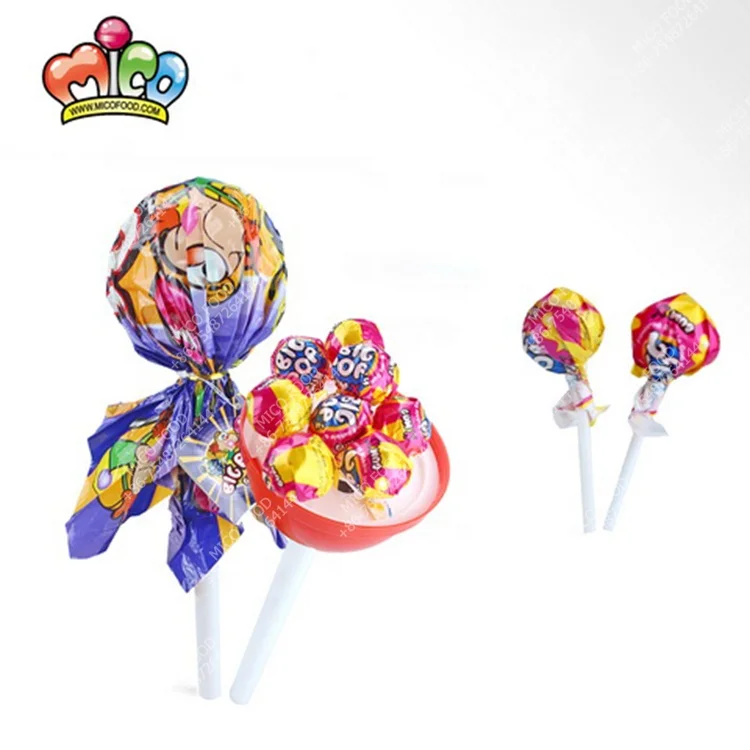 Fruit Flavor Big Toy Lollipop