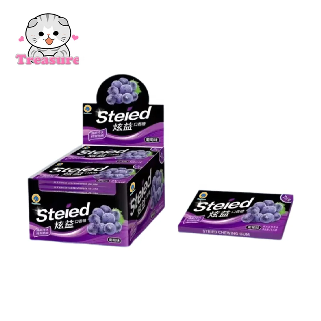 Fruit chewing gum bubble gum stick halal gum