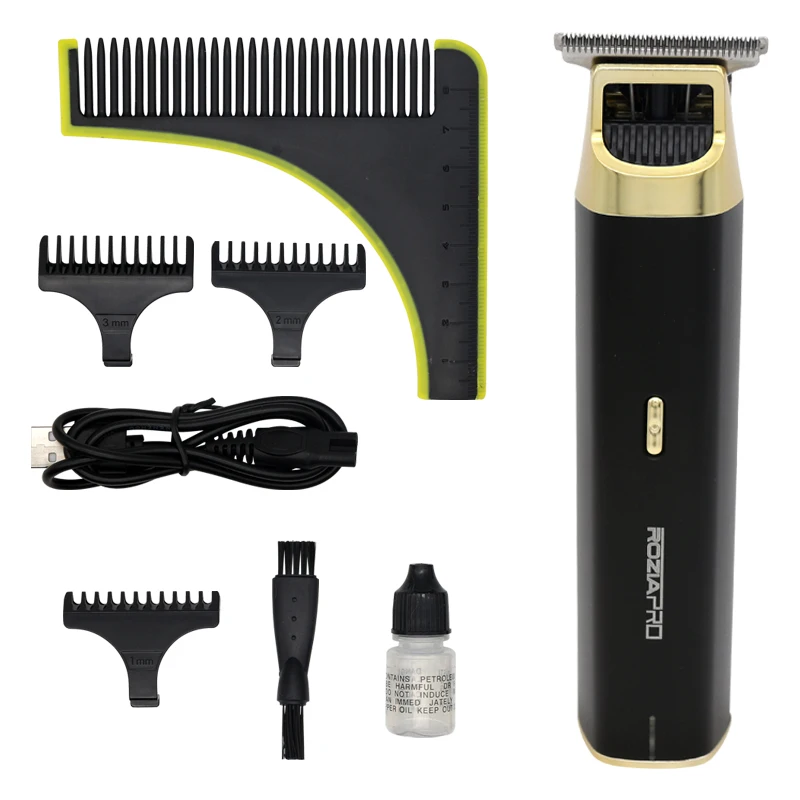 Rozia Electric Hair trimmer & clippers black hair clipper blade  machine professional  hair cutting machine For Men