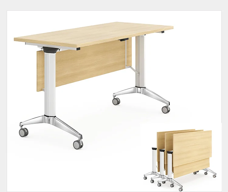 
Office Furniture Folding Metal Table 1500mm Space Saving For Events 