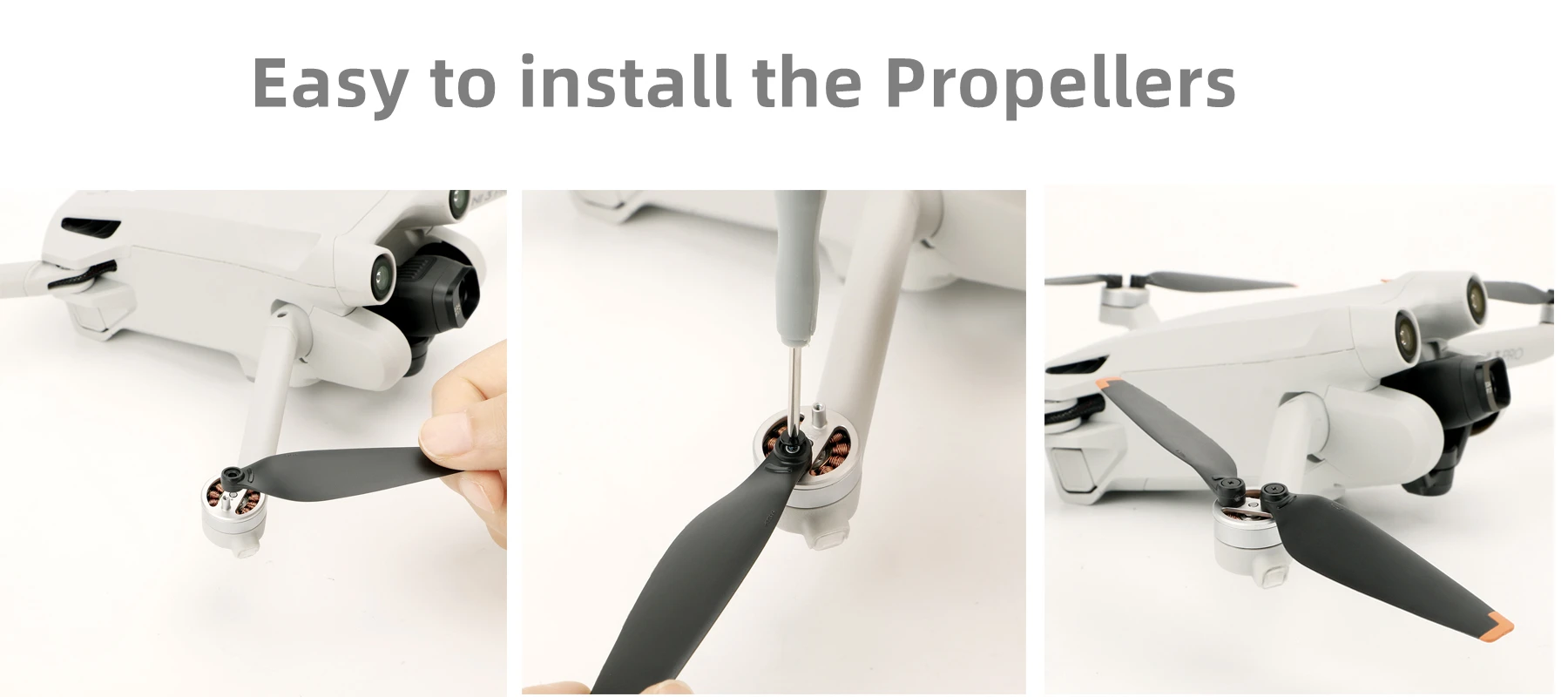 Пропеллеры DJI Mini 3 Pro 8 шт. легкие пропеллеры для дрона с низким уровнем шума