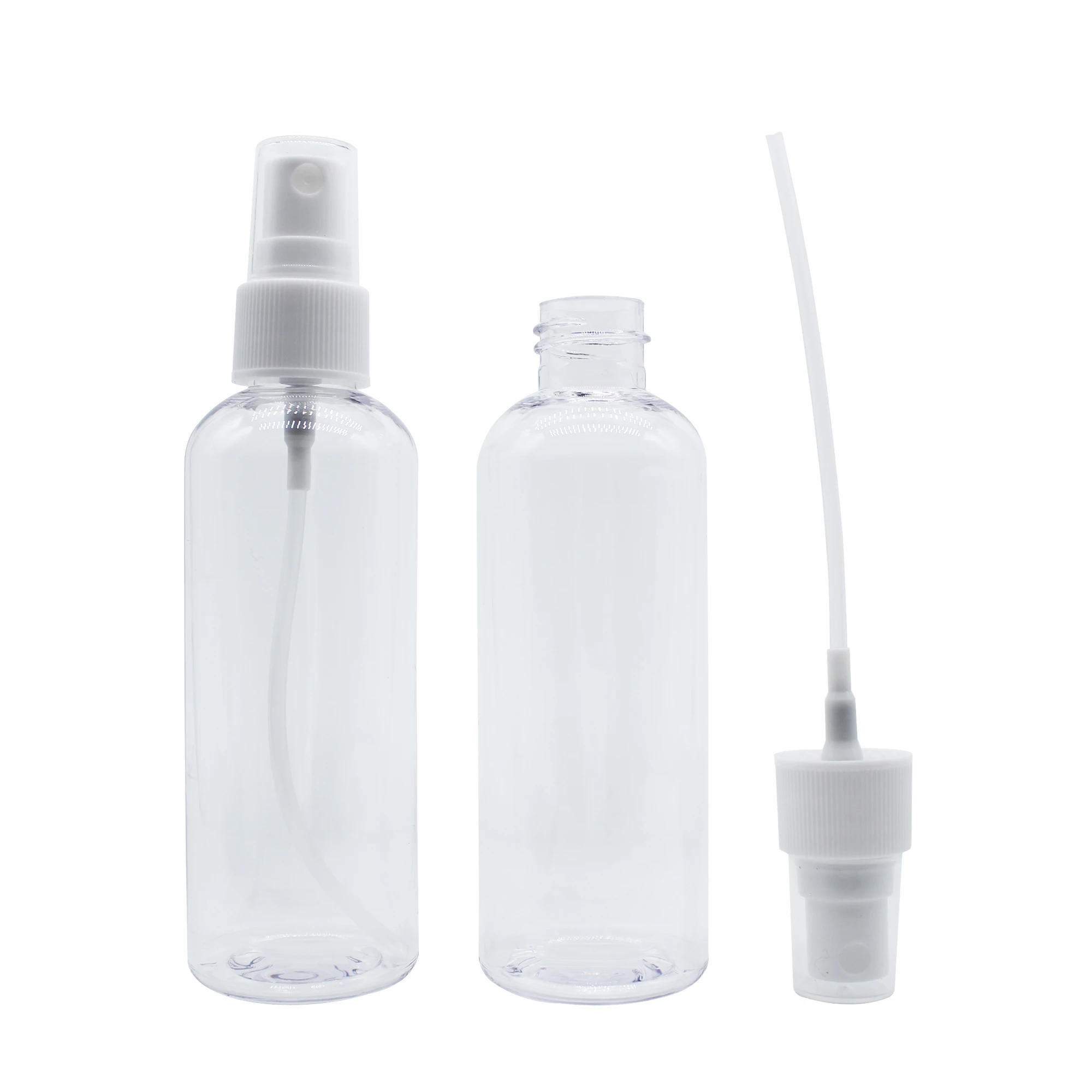 100 мл ПЭТ бутылка брызга насоса пустая пластиковая бутылка Брызга тумана дезинфицирующее средство Алкоголь Жидкость для личной гигиены