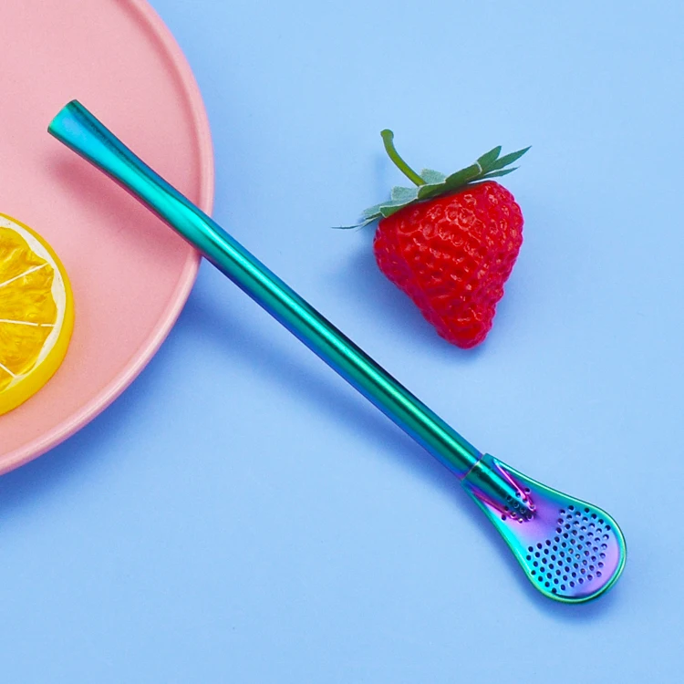 
Easy clean Yerba Tea Bombilla drinking straw 