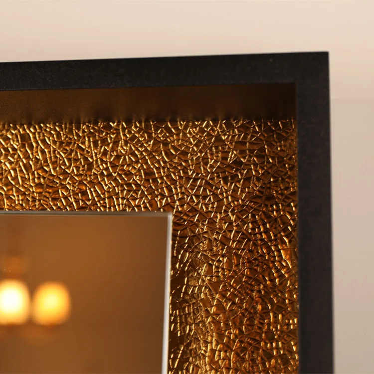 Round Sun Shape Three Light Illuminated Touch Anti Fog Wall Mounted Feature LED Backlit Bathroom Mirror