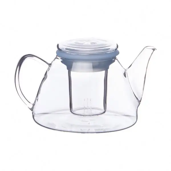 Поставщик посуды, креативный дизайн, боросиликатный персонализированный стеклянный чайник 32 унции