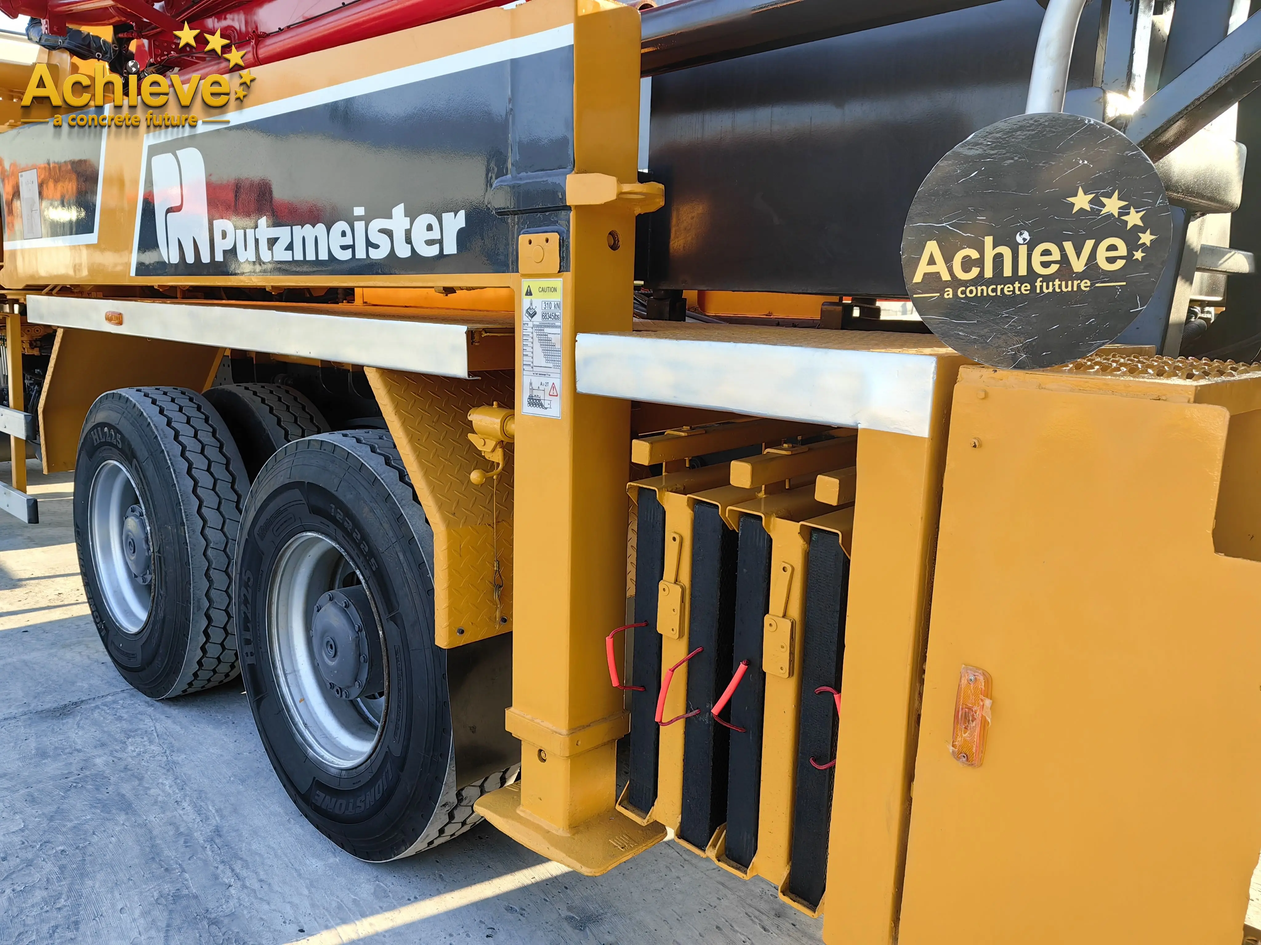 Бетононасосы Putzmeister 36 4 м 28 9 б/у для продажи новый материал M36-4Rz бетононасос грузовик