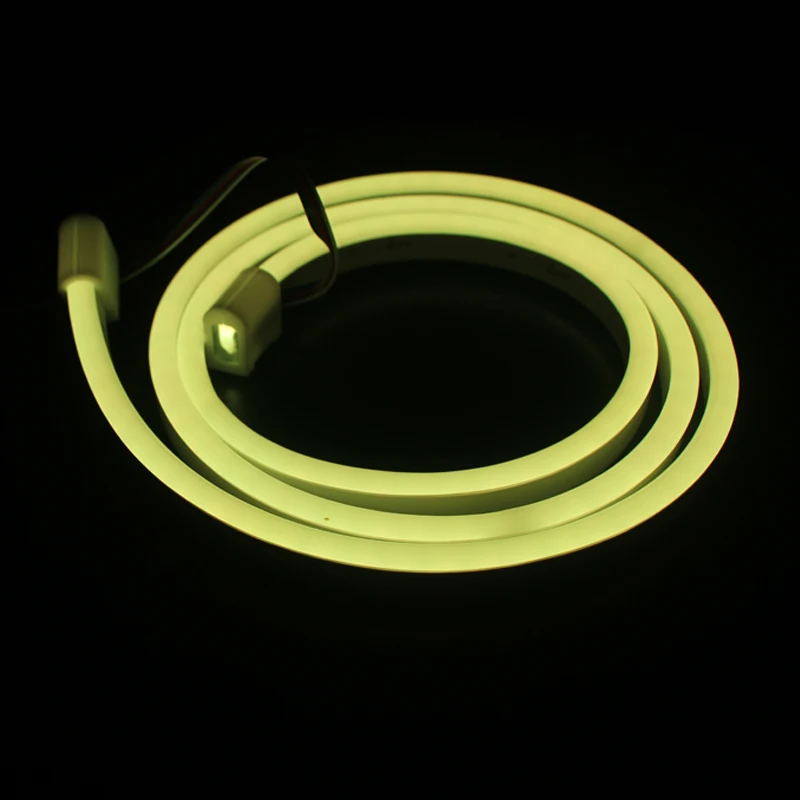 Outdoor IP68 Waterproof 3000K 4000K Warm White LED Neon Flex Hose 24V
