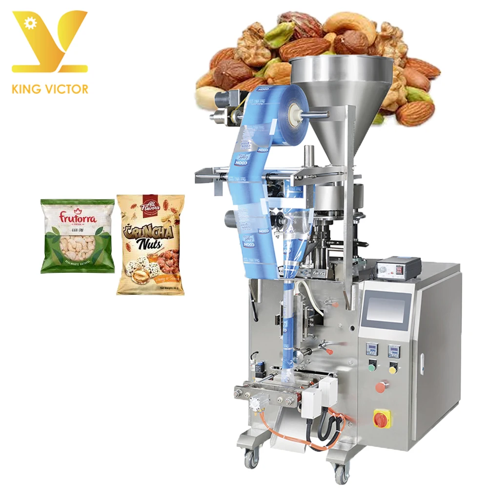 KV Factory Price Automatic Small Food Granule Sachet Bag Sealing Packing Machine For Spice Garlic